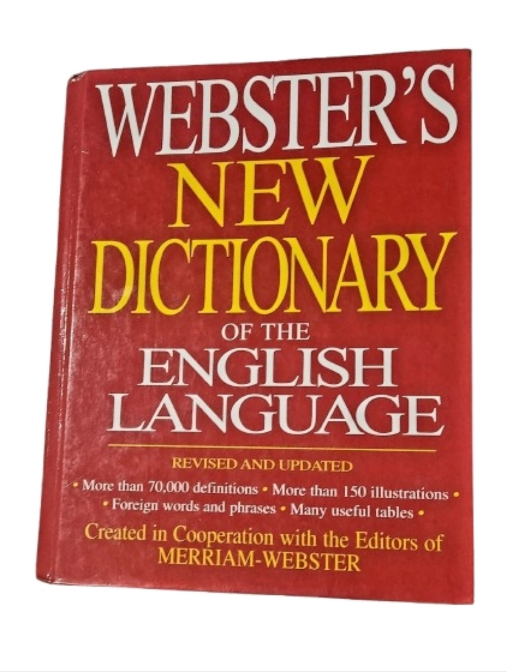 Webster’s New Dictionary Of The English Language Book 2001 First Edition
